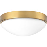 Progress Lighting P350105-109-30 Elevate LED Flush Mount, Brushed Bronze