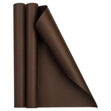 JAM Paper Gift Wrap - Matte Wrapping Paper - 52.6 Sq Ft Total (17 in x 18 Ft Each) - Matte Chocolate Brown - 2 Rolls/Pack
