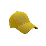 Whyme Cotton Baseball WomenS Caps (Yellow)