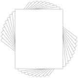 Golden State Art, 8x10 White Backing Board, Backer Boards for Frame, Picture (10 Pack)
