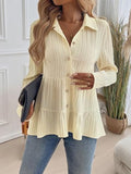 Toplot Tops For Women || Button-Up Tunic || Women Shirt (Sugar-Shirt-5247-Off White-S),Off White,,B0F13WV55K