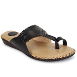 Ortho Joy Doctor Slippers | Soft Fancy Footwear For Women | Comfortable Chappal For Women,Black,5,B0B4NVDM12