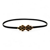 Redhorns Elastic Belly Chain Belt For Women Peacock Features Design Spring Saree Belt Wedding Kamarband For Ladies Saree Adjusta
