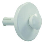 JR Products 95105 Single Stem Pop-Up Stopper - White