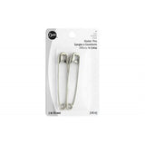 Dritz 71 Blanket Pins (2Count), Nickel, 3Inch