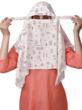 Wandf Scarf Latest Cotton Made Full Face Cover, Head, Hair Face Protection Sun Protection Sun Protection Anti Pollution Safe