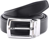 Men & Women Casual, Evening, Formal, Party Black Genuine Leather Belt Meg_M_B_71
