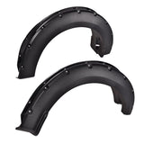 PIT66 Pocket Rivet Textured Vent Trim Fender Flares Compatible with Ford F150 Style side Models with 67.0 78.8 97.4 Bed 2015-201