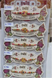 Store Indya Rakhi Set Of 6 For Brother, Bhai A Traditional Symbol Of Love, Blessings, And Togetherness (Design 2),Nylon,Multicolor