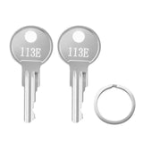 INTHVKIL Replacement File Cabinet Key 113E (2pcs) for HON File Cabinets & Various Office Furniture Pre Cut to Key