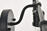 Living District Indoor Modern Home Decorative Bright Ceiling Serif 5 Light Black Wall Sconce
