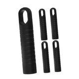 Garneck 5pcs Plastic Mop Handle End Caps with Hanging Hole Replacement Grip for Broom and Mop Sticks Lightweight Floor Cleaning