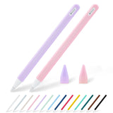KELIFANG Silicone Case for Apple Pencil Pro 2024 & Apple Pencil 2nd Generation, Protective Skin Sleeve Cover Holder Grip and Tip