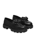 Shoetopia Women'S Flat Loafers Black,Black,8,B0CSN43MHH