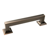 Hickory Hardware Studio Collection Pull 5-1/16 Inch (128mm) Center to Center Oil-Rubbed Bronze Highlighted Finish