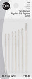 Dritz 56YD Yarn Darners Hand Needles, Size 14/18, Nickel (7Count)