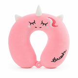 Agc Logistics Unicorn Kids Travel Neck Pillow | Soft UShaped Neck & Head Support Cushion For Car, Flight & Train Travel | Comfo