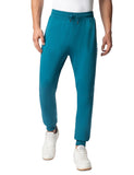 Fyltr Men'S Casual Straight Leg Joggers With Stripe Tape Detail - Elasticated Waist With Drawstring | Zip Pockets | Solid Color,Blue Bomber,Blue Bomber,30