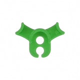 Ecomistiq LowPressure Stem Training Clip Curved Plant Training Clip ClampStyle Abs, Green, L 50 Pcs