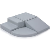 Sumbababy Foam Climbing Blocks for Toddlers: 4 PCS Soft Play Toys - Waterproof PU Leather Climber - Kids Indoor Playground Set f