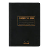 Rhodia Composition Notebook 6X8.25 Grid Black (119209)
