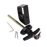 StartFine 4 T-Handle Shed Door Lock Handle with Lock Keyed Alike Garage t Handle Shed Latch Hardware Locking Handle 4-1/2 T-Hand