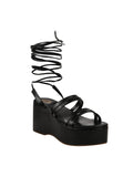 Shoetopia Girls P-5 Black Wedge Sandal - 2 Uk (Girls-P-5-Black),Black,2,B0CRPGCJQP