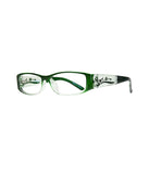 EYEBOGO Kaylee Fashion Reading Glasses for Women, Women's Ladies Classy Comfortable Readers (Green, 2.00)