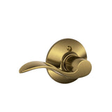 SCHLAGE F170ACC609LH ACC 609 F170 Lh Dummy Door Lever, 2.72 In Projection X 41/8 In L, Antique Brass