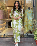Gosriki Women'S Cotton Blend Printed Ethnic Co-Ord Set (Minara Green-Nw-Gs_Xxl_Green_Xx-Large),Green,2,B0D2Y7RQ88