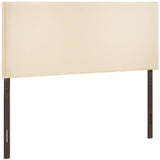 CasaFoyer Region Linen Fabric Upholstered Queen Headboard | Spacious & Elegant Upgrade for Your Bed