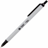 Business Source 25050 Ballpoint Pen, Retract, Clip, Medium Point, Black Ink