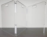 Pet Barrier (3-Panel) | Free-Standing Pet Gate | Foldable | Protect Your Indoor Living Spaces, Decorations, and Important Items