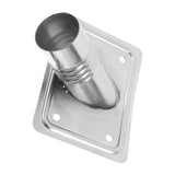 MOBUTOFU Metal Mop Connector Universal Threaded End Adapter for Mop Handle Replacement Broom Handle Connection Telescopic Stable