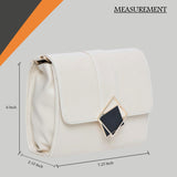 Adisa Women'S Girls Party Sling Bag Crossbody Cream M,Cream,Medium,B0B2WBJ2H8