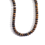 5x8mm Natural Rondelle Stone Beads Tiger Eye Semi Precious Abacus Beads Handmake Gemstone for Jewerly Making DIY Bracelet Neckla