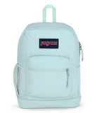 Jansport Cross Town Plus Backpack - Large Main Compartment, Side Water Bottle Pocket, 15-Inch Padded Laptop Sleeve - Fresh Mint
