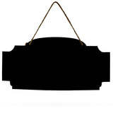 Blackboard, Erasable Hanging Chalkboard Sign Display Board 12 Inch Wide