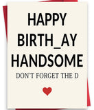 Birthday Decorations for Men, Funny Birthday Gifts for Men Him, Boyfriend Gifts for Bday, Husband Birthday Card