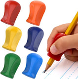 Hyzone Pencil Grippers 3 Pcs, Pencil Grips for Kids Handwriting, Ergonomic Pen Grip for Righties & Lefties, Pencil Holder for