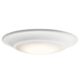 Kichler 43848WHLED40T Flush Mount, 1-Light LED 18.5 Watts, White