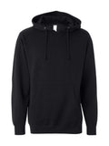 Independent Trading Co. Midweight Hooded Sweatshirt - Black, L