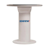 SEAVIEW Vertical 12 Modular Mount | Designed for closed dome radar, Starlink, sm satdome, cameras & searchlights | 8 round base