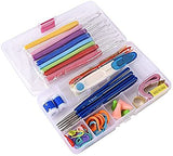 First Try 53 Pcs Crochet Hooks Set, Crochet Hooks Knitting Needles Yarn Knitting Needles Kit For Beginners And Experienced Croch
