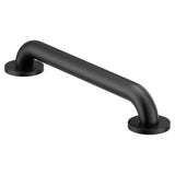 Moen Concealed Grab Bar AC Matte Black 16Inch Bathroom Safety Grab Bar, R8916BL