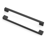 Coinkoly 10 Pack 8-4/5 (224mm) Matte Black Modern Rectangular Cabinet Pulls