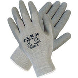 Memphis Glove 1279688XL Extra Large Flex Tuff Iigray CottonPoly Shell 1