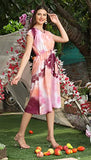 Leriya Fashion One Piece Dress For Women| Midi Dress For Women| Birthday Dress For Women (Medium, Purple)