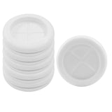 suiwotin 6pcs 1-3/8 ID 1-11/16 Drill Hole Rubber Grommets, Firewall Hole Plug Wire Protection, Double-Sided Round Hole Grommet K