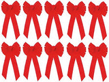 7 Loop RED Velvet Bow